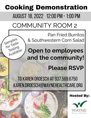 Cooking Demonstration